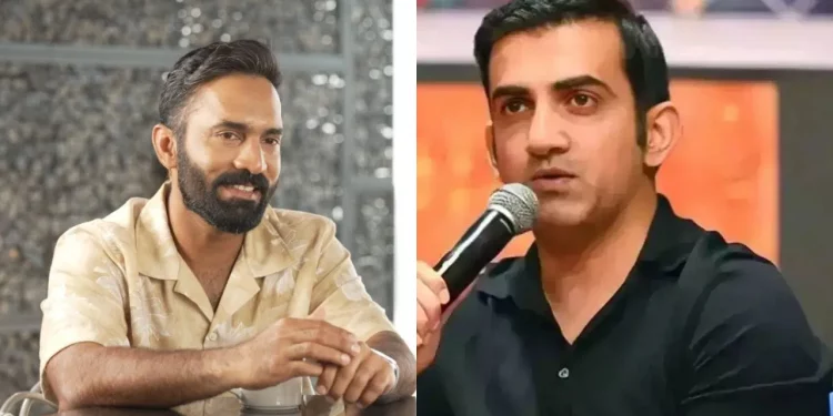Gautam Gambhir now accountable for all in Indian team – Dinesh Karthik 1 Gautam Gambhir now accountable for all in Indian team – Dinesh Karthik
