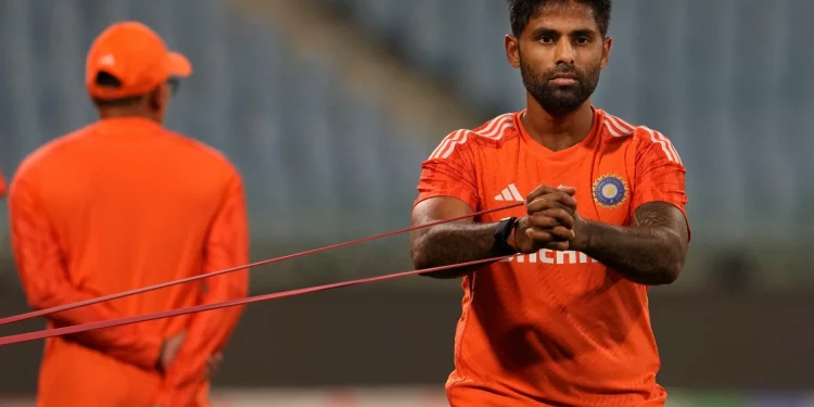 Post-surgery, Suryakumar reports to NCA for Asia Cup