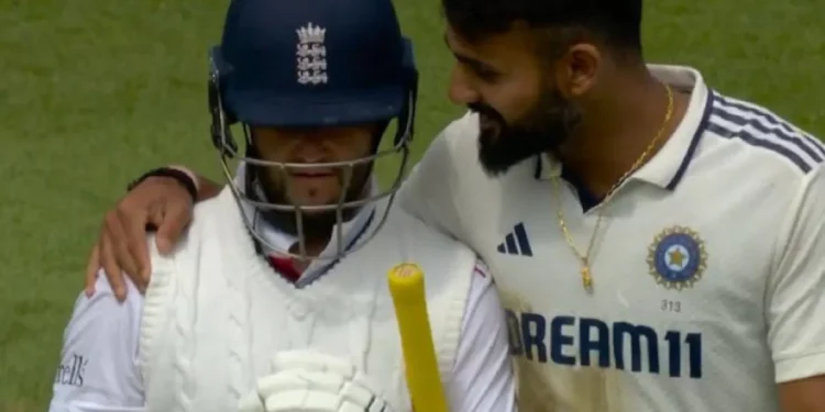 Akash Deep, Ben Duckett share wholesome moment after on-field banter 1 Akash Deep, Ben Duckett share wholesome moment after on-field banter