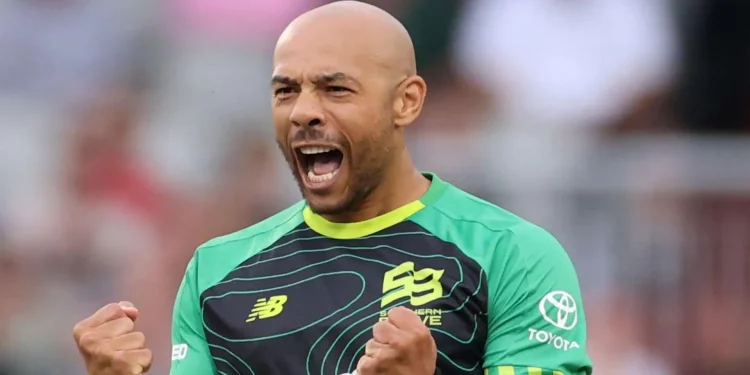 Tymal Mills banned from using OnlyFans bat logo