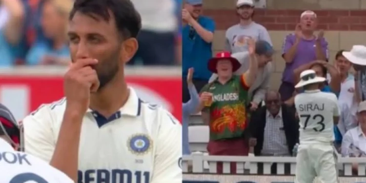 Siraj apologises to Prasidh after dropping Harry Brook's catch 1 Siraj apologises to Prasidh after dropping Harry Brook's catch