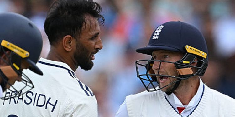 'Didn't expect that reaction' – Prasidh Krishna on spat with Joe Root