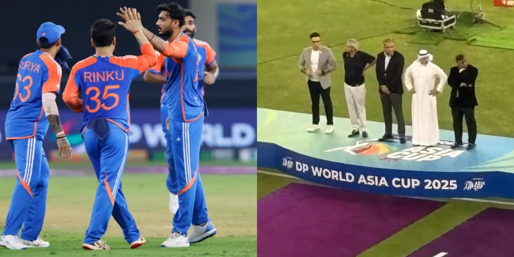 Asia Cup drama: India reject trophy handover by Mohsin Naqvi