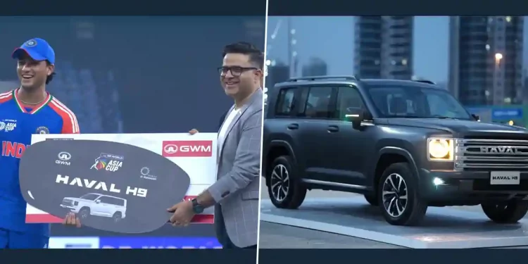 Abhishek Sharma’s big reward: Haval H9 SUV price in India