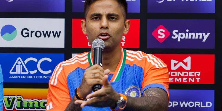 Suryakumar Yadav on bizarre post-match scene: ‘Trophy leke bhaag gaye’