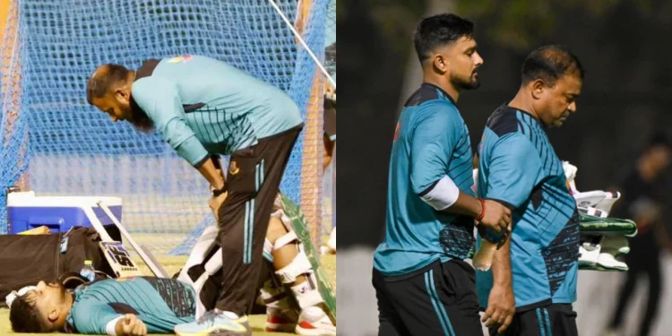 Litton Das Doubtful for India Game After Training Injury