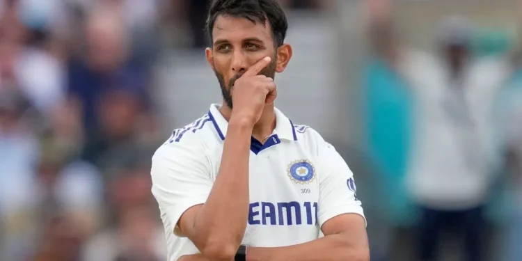 Prasidh Krishna Replaced by Concussion Sub in IND A vs AUS A 1 Prasidh Krishna Replaced by Concussion Sub in IND A vs AUS A