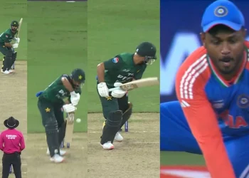 Sanju Samson’s Stunning Catch Stuns Fakhar Zaman