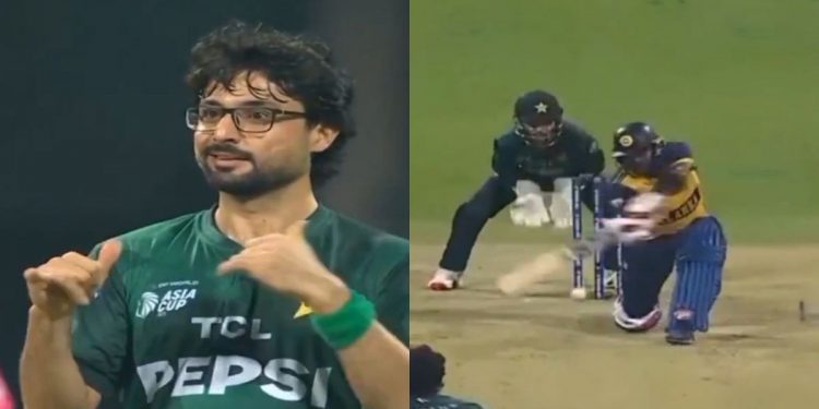 "Abrar Mocks Hasaranga, Hasaranga Mimics Abrar"