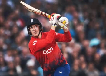 England break records to level series
