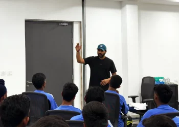 Rohit Sharma Encourages U19 Cricketers at CoE
