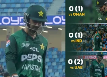 Saim Ayub Out for Duck 3rd Time – Asia Cup 2025