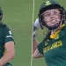 Tazmin Brits Scores Hundred, Celebrates with Bow-and-Arrow