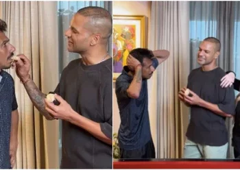 Shikhar Dhawan, Yuzvendra Chahal’s Funny Reel Amid Dhanashree Drama