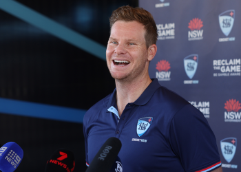 Steve Smith Says ‘Takes Me Two Hits’ Ahead of Ashes Series