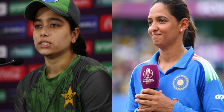 Harmanpreet Kaur, Fatima Sana don’t shake hands in Women’s WC clash 1 Harmanpreet Kaur, Fatima Sana don’t shake hands in Women’s WC clash