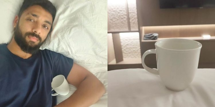 Varun Chakravarthy Reacts to Viral Coffee Mug Trophy Post 1 Varun Chakravarthy Reacts to Viral Coffee Mug Trophy Post
