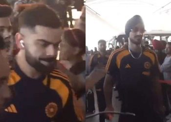 Indian Players Fly to Australia from Delhi Airport