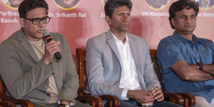 Anil Kumble Endorses Prasad for KSCA Leadership Role