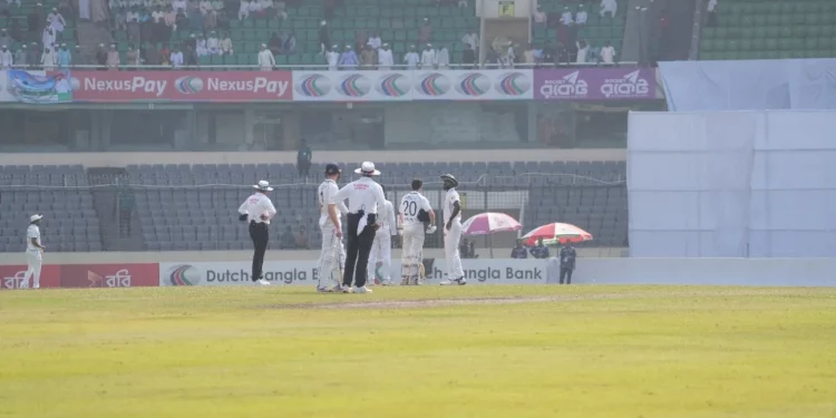 Bangladesh vs Ireland Test interrupted for three minutes after earthquake tremor