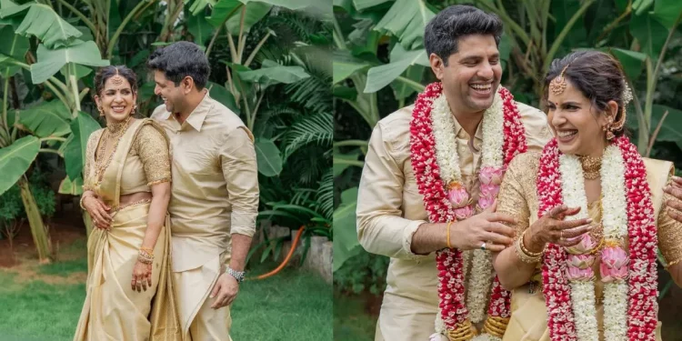 Ex-CSK Star Ties Knot with Actor Samyuktha
