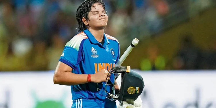 Shafali Verma’s resilience leads to World Cup glory