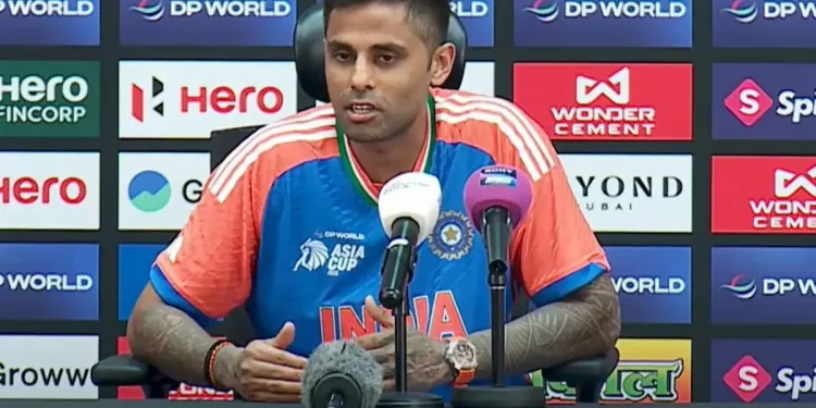 Suryakumar jokes about Pakistan after group reveal