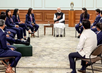 PM Modi reveals skincare secret to Harleen Deol
