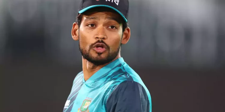 Najmul Shanto Retains Test Captaincy