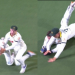 Alex Carey hangs on despite collision with Labuschagne 6 Alex Carey hangs on despite collision with Labuschagne