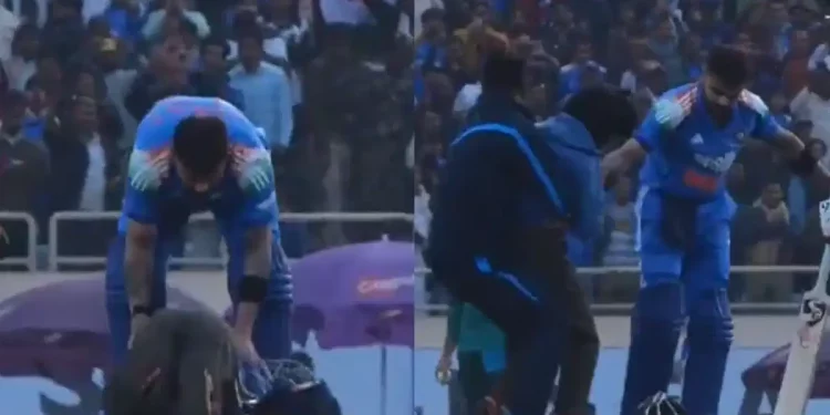 Kohli Fan Arrested in 1st ODI