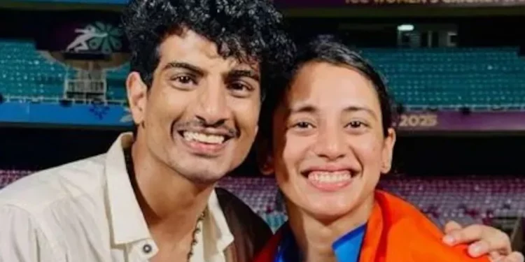 Mandhana–Muchhal Wedding Rumours Deepen After Organisers’ Cryptic Message 1 Mandhana–Muchhal Wedding Rumours Deepen After Organisers’ Cryptic Message