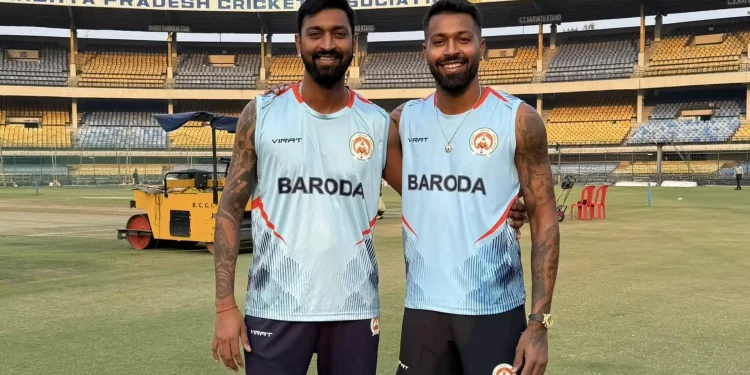 Hardik Pandya to Play for Baroda 1 Hardik Pandya to Play for Baroda