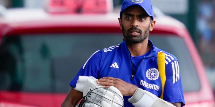 Abhimanyu Easwaran run out bizarrely 1 Abhimanyu Easwaran run out bizarrely