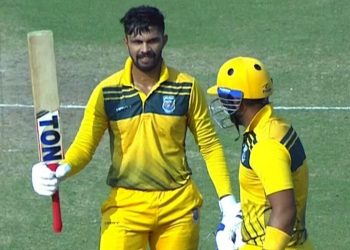 Ruturaj Gaikwad equals record with 15th ton