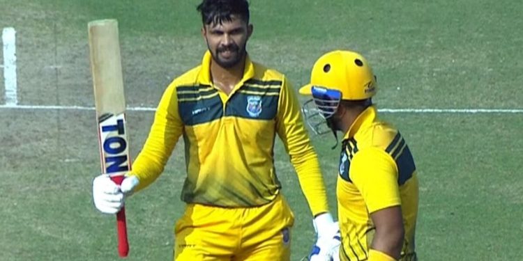 Ruturaj Gaikwad equals record with 15th ton